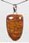 Bloody Basin Plume agate pendant