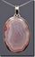 Condor Agate Silver Pendant