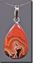 Dryhead Agate Silver Pendant