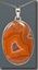Dryhead Agate Silver Pendant