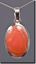 Dryhead Agate Silver Pendant