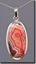 Dryhead Agate Silver Pendant