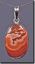 Dryhead Agate Silver Pendant