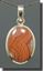 Dryhead Agate Silver Pendant
