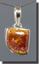 Bloody Basin Plume agate pendant
