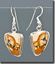 African Queen Jasper Silver Earrings