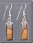 Owyhee Shadow Mountain Picture Jasper Silver Earrings