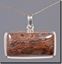 Oregon Deschutes Picture Jasper Silver Pendant