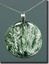 Seraphinite Silver Pendant