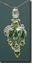 Seraphinite Silver Pendant