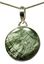 Seraphinite Silver Pendant