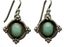Navajo Style sleeping beauty turquoise sterling earrings