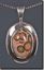 Silver Pendant set with the gemstone Madagascar Ocean Jasper