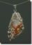Mexican Crazy Lace Agate Pendant