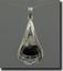 Montana Moss Agate Silver Pendant