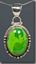 Dyed Green Turquoise Pendant